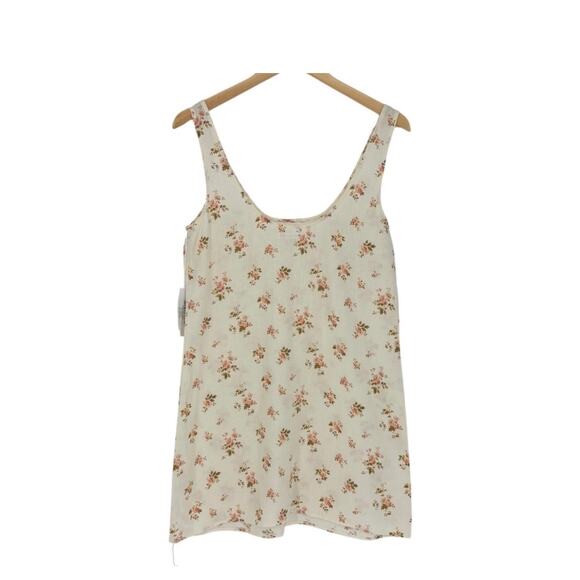 Reformation Women's Bo Linen Floral Print Mini Dress Sleeveless Size Small NWOT - Picture 3 of 12